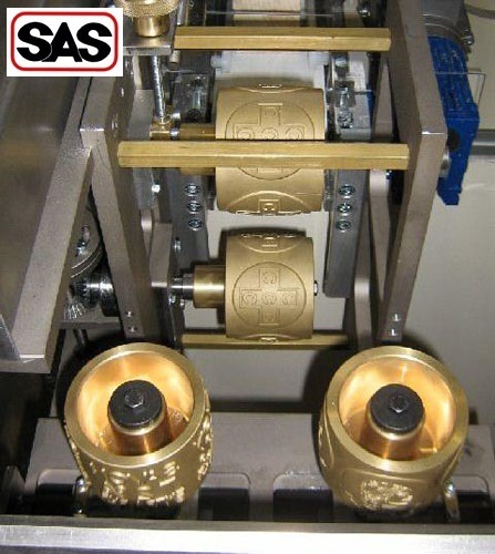 Soap Embossing System with 4 rolls
